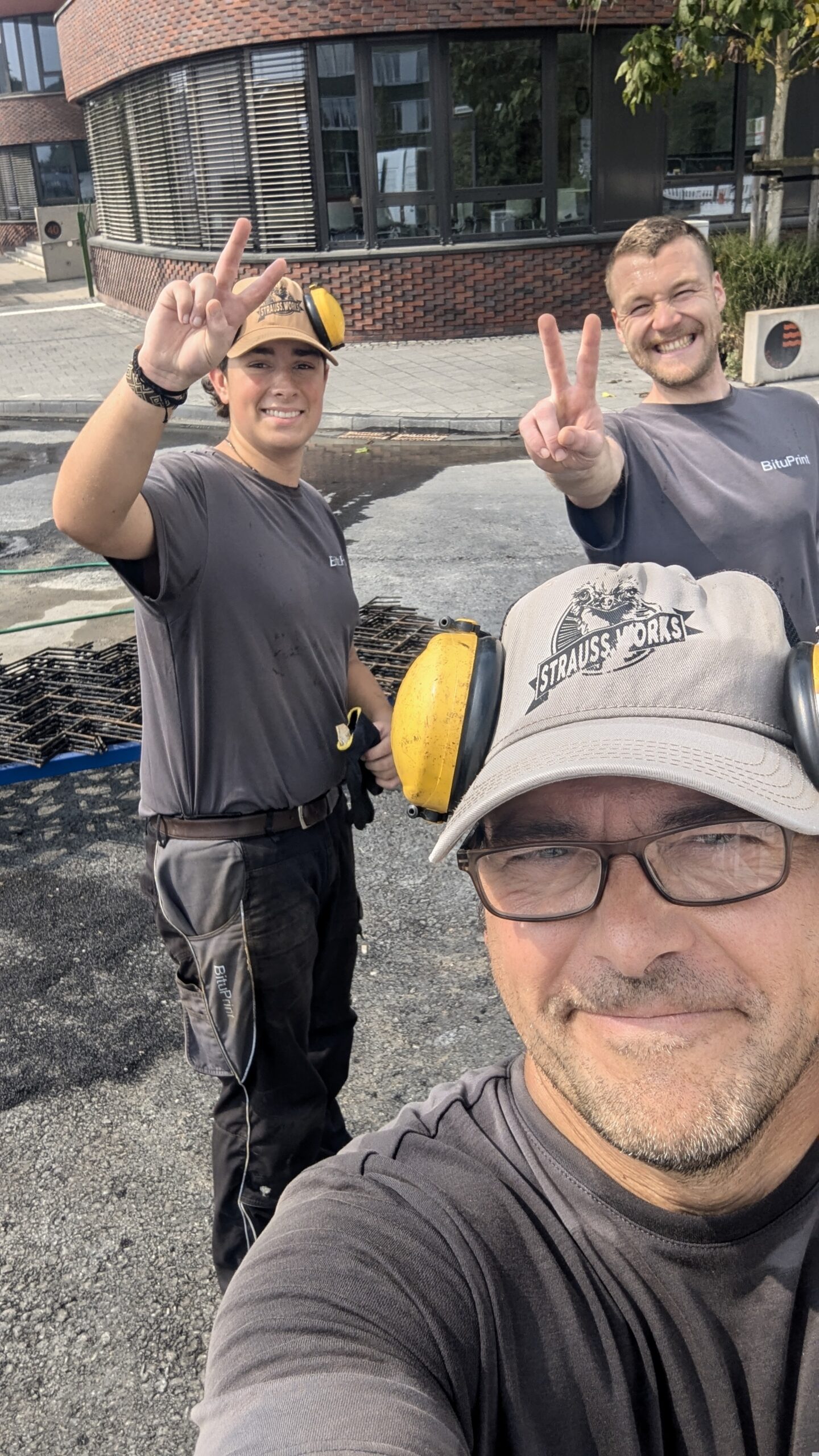 BituPrint Team nach der Arbeit