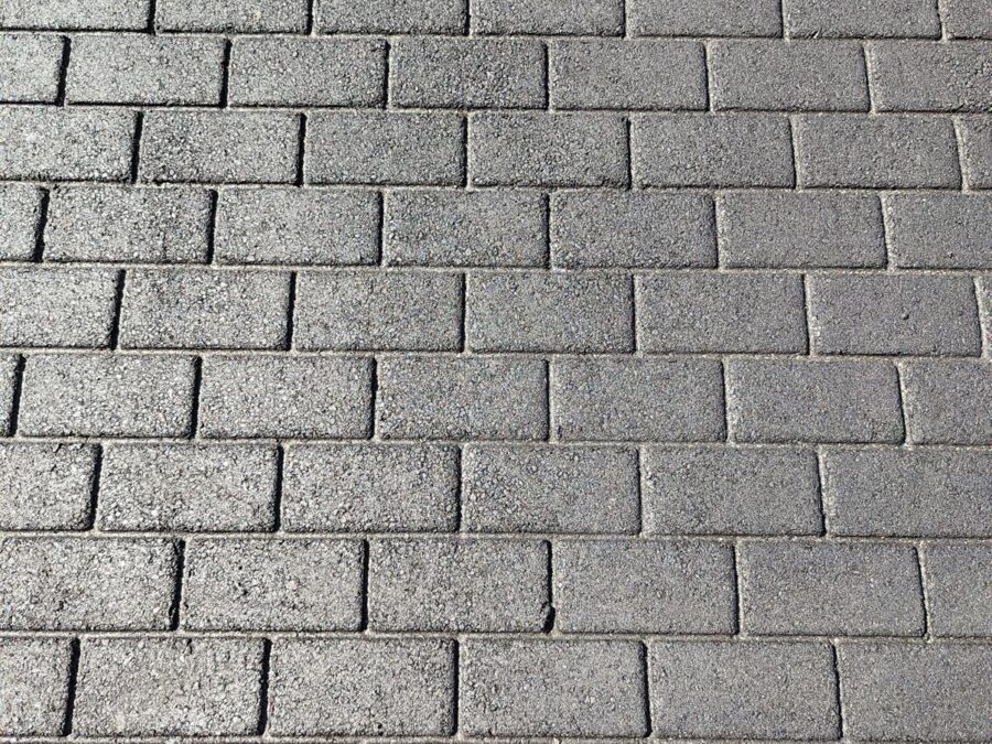 Asphaltprägung Muster 10 × 20 cm im Halbverband